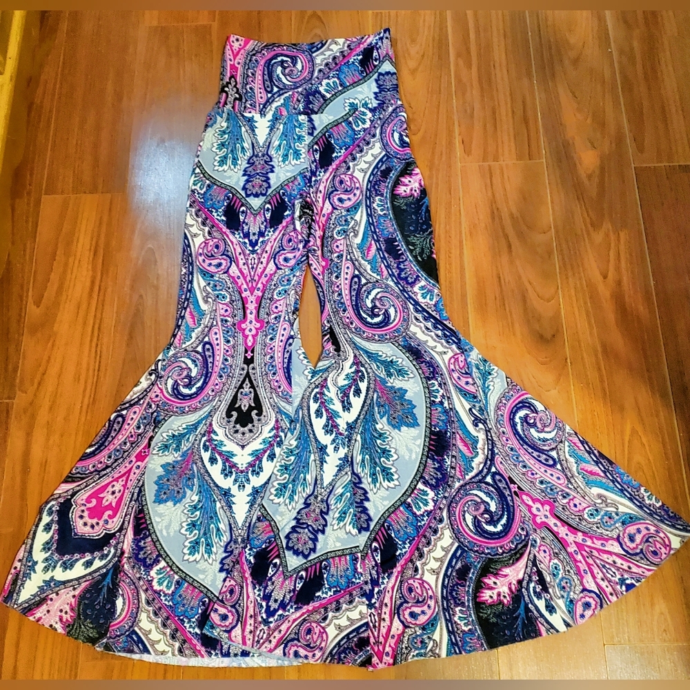 Purple Vintage Flare Bellbottoms